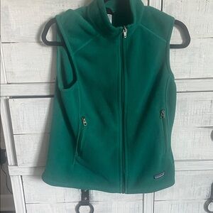 Patagonia Teal Fleece Vest